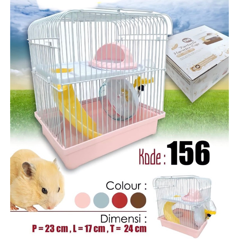 HAMSTER CAGE DAYANG 156 HAMSTER CAGE CDC PETSHOP