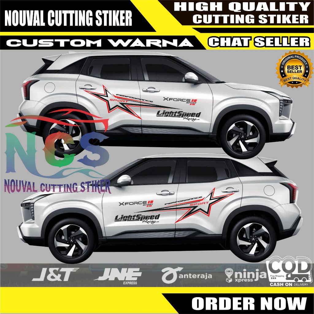 สติ๊กเกอร์ตัดใหม่ล่าสุด Xforce Mitsubishi Xforce Sticker