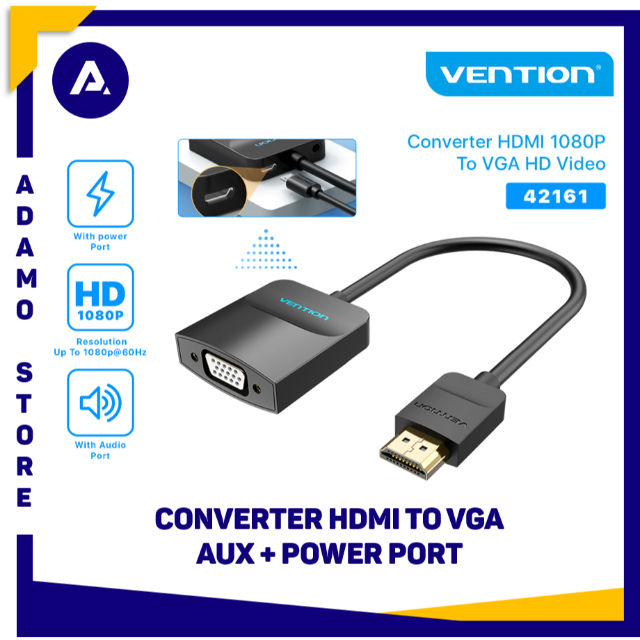 Vention Converter HDMI to VGA + Audio & Micro USB - 42154 / 42161