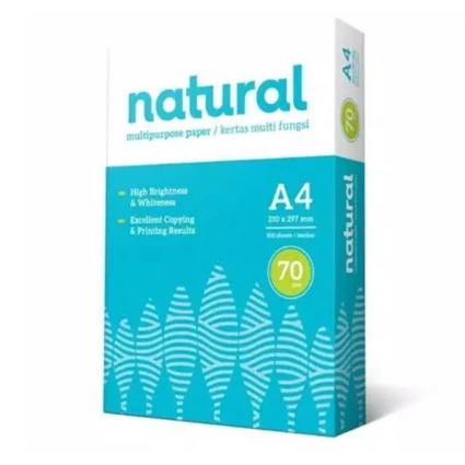 กระดาษ HVS ธรรมชาติ 70GR A4