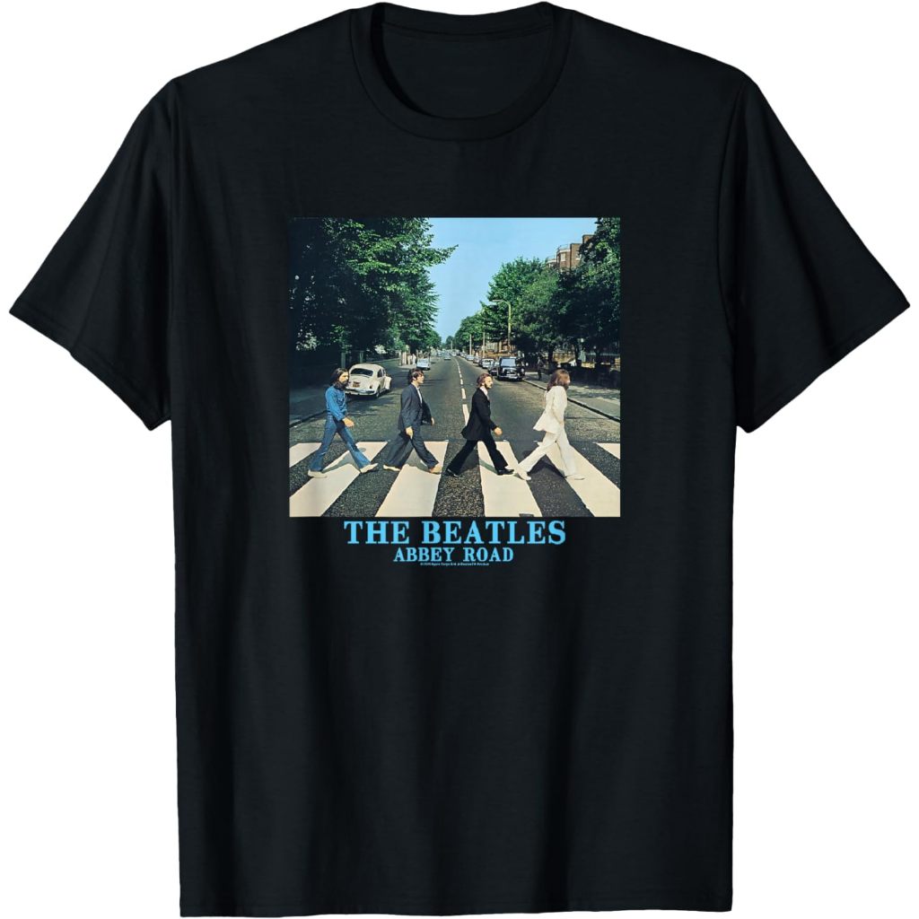 เสื้อยืดผู้ใหญ่ The Beatles Abbey Road 4 เสื้อยืด