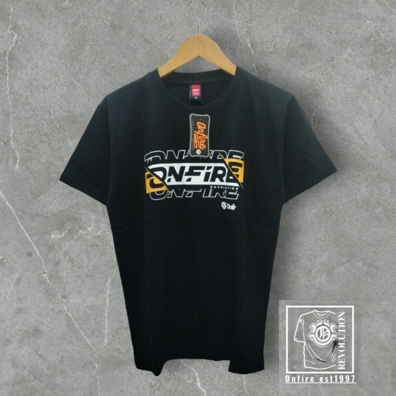 ONFIRE97 Onfire Distro เสื้อยืดผู้ชายเสื้อยืดแขนสั้น