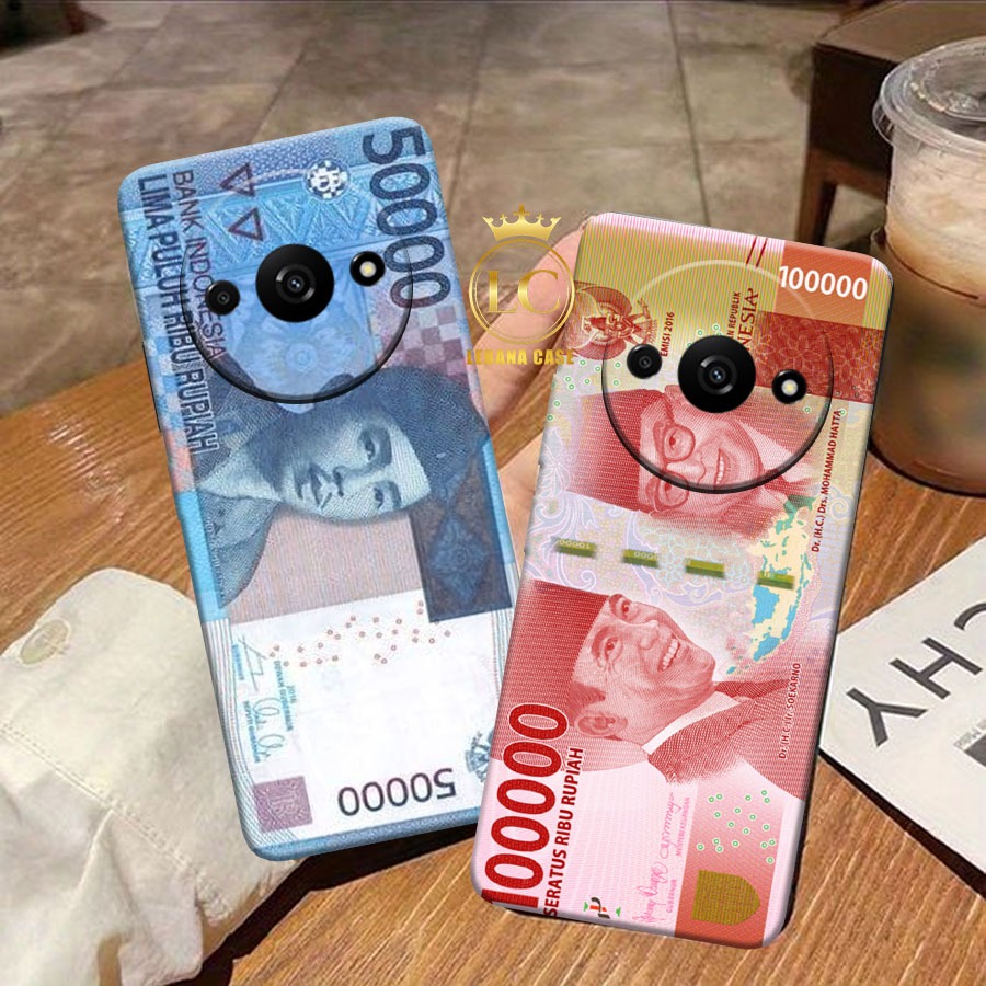 Softcase Redmi A3 2024 Motif Wallpaper MONEY - เคสผู้ชาย - เคสซิลิโคน - เคสอินเทรนด์ - เคสล่าสุด - เ