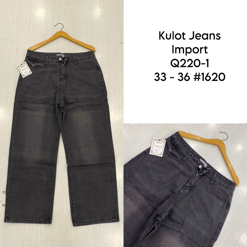 RUKA JEANS KULOT IMPORT