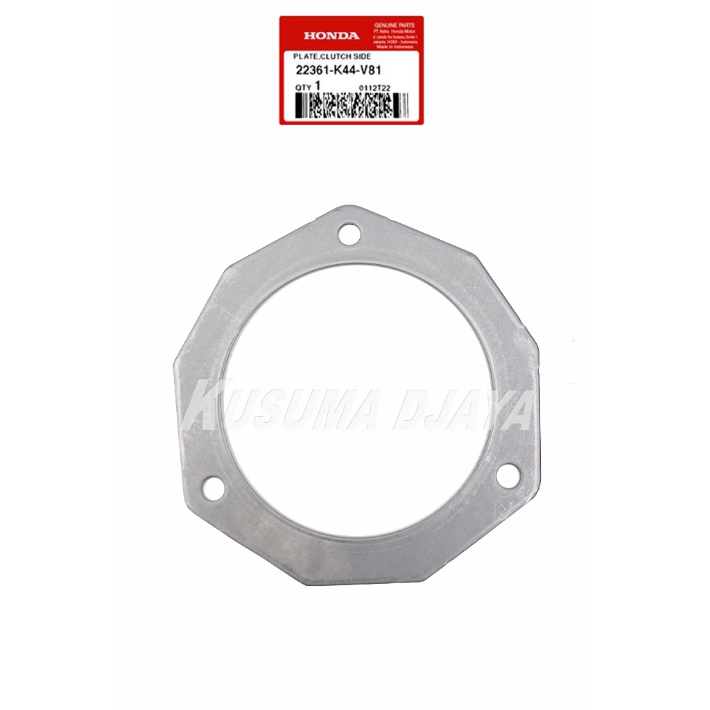 Double CAMP PLATE CLUTCH BEAT LED DELUXE GENIO SCOOPY NEW 2021 - 2023 ORIGINAL AHM 22361K44V81