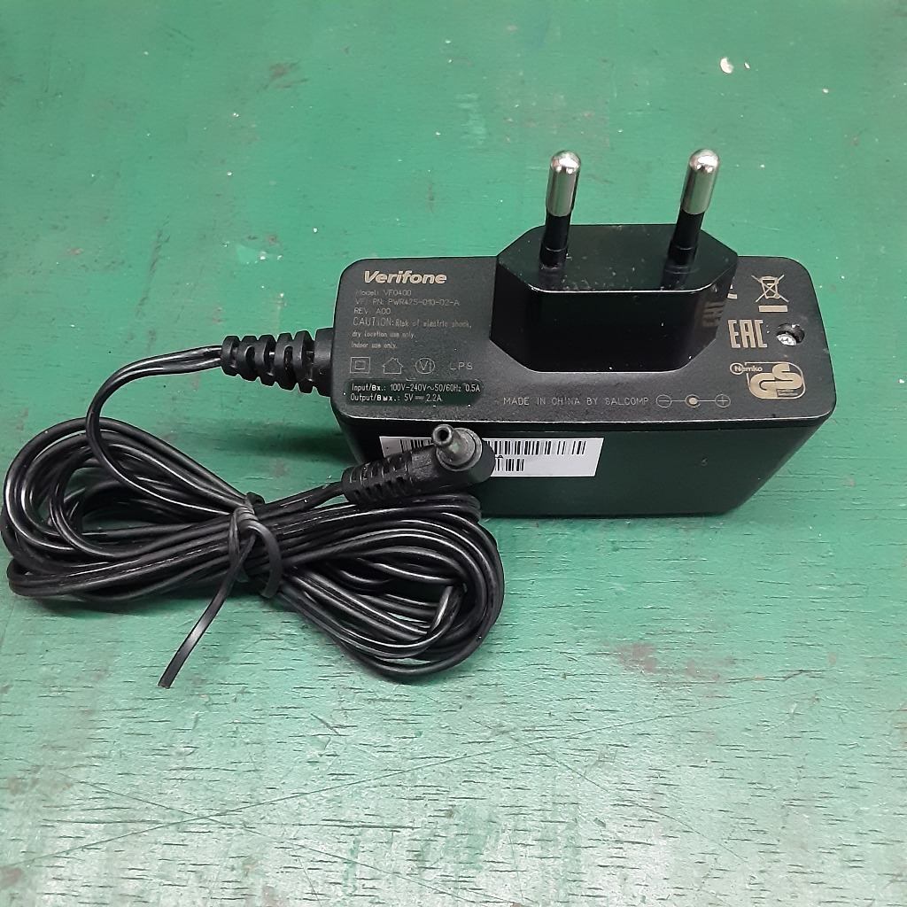 Batok_5volt 2amp_jek DC 3.5-1.1mm_อะแดปเตอร์ VeriFone
