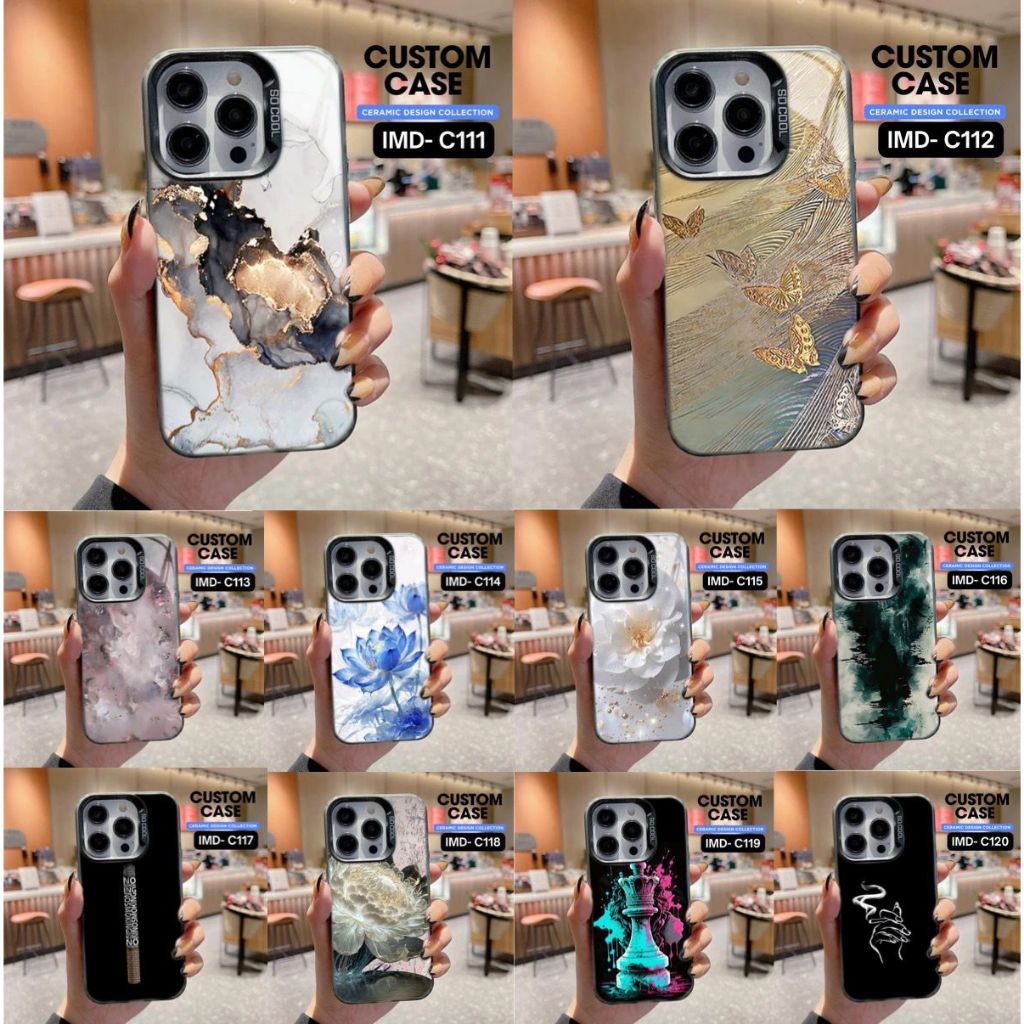 SAMSUNG A30S/A50S/J2 PRIME/J5 PRIME/J7 PRIME/M34/M21/M10/S20/S20FE CASE MOTIF CODE IMD C0111- C0120 