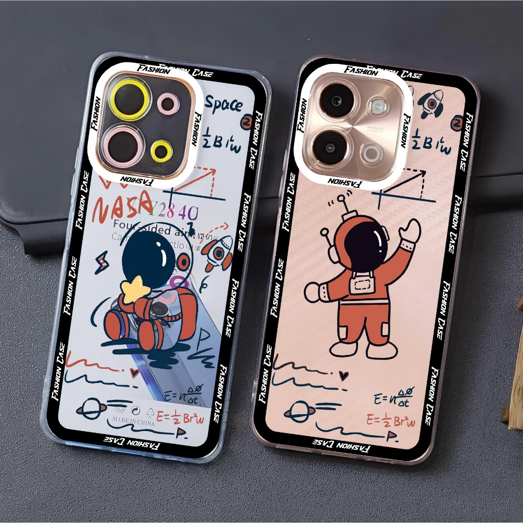 Vivo Y28 4G Clear Softcase - เคส Vivo Y28 5G - Softcase Clear Case Fashion Case [HH-688]