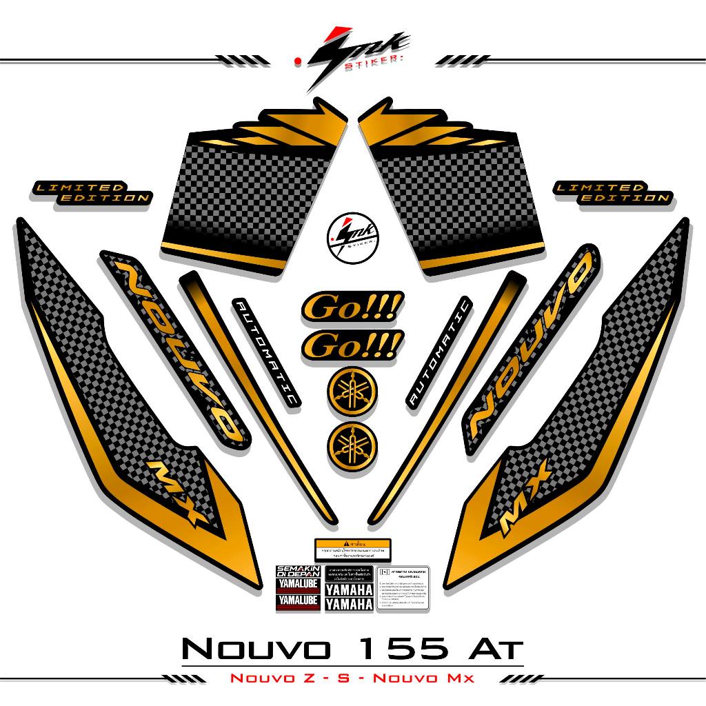 Striping Nuovo Z 115 Motif 22 Nouvo Go สติกเกอร์ Nouvo Z 2005 2006 2007 สติกเกอร์ Rc Nuovo S At Z Mx