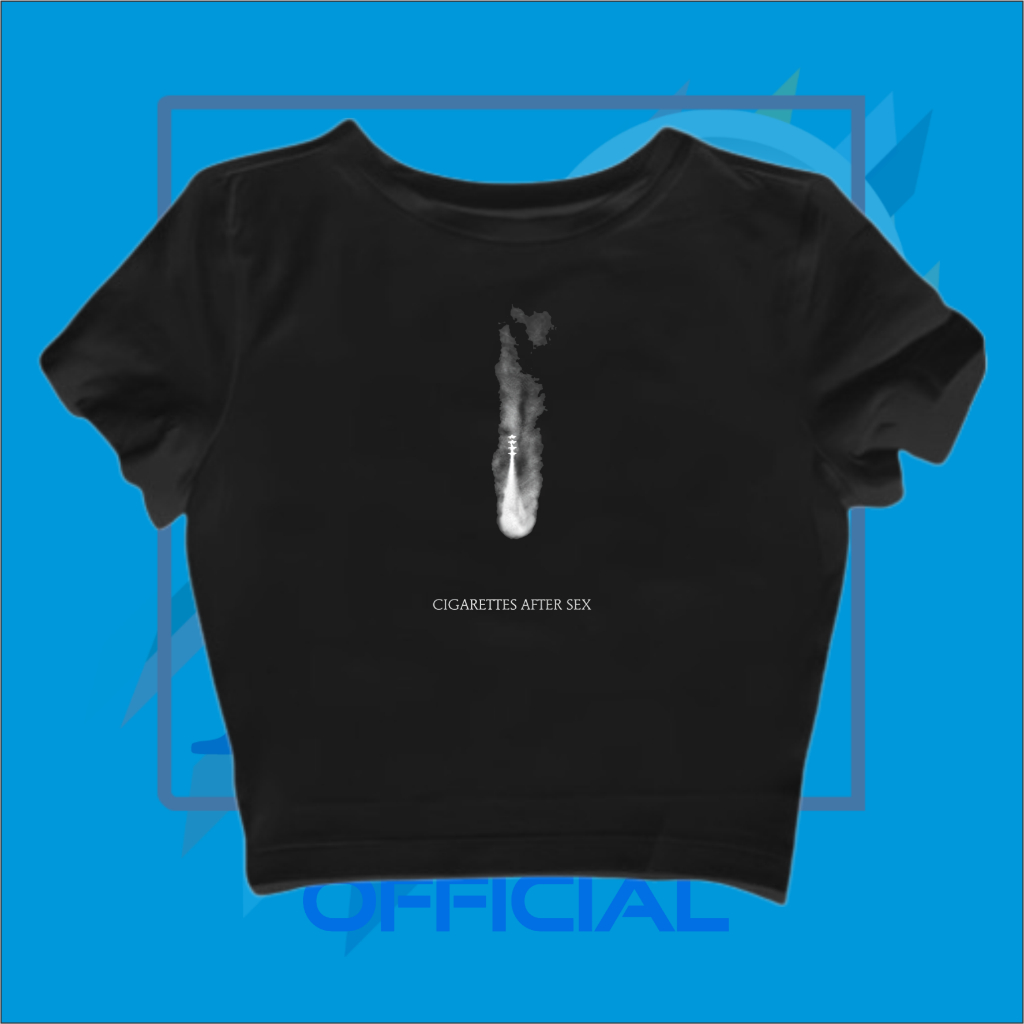 CROP TOP CIGARETTE TEST AFTER SEX | CROP TEE BAND CIGARETTES APOCALYPSE SMOKE | วงดนตรีโลหะ ROCK MUS