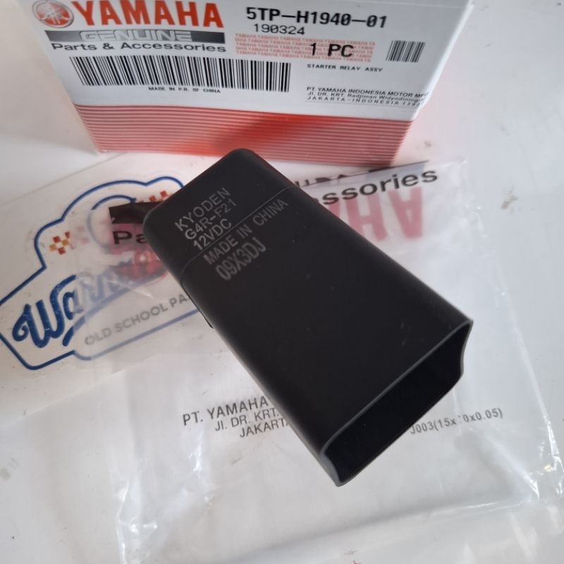 สวิตช์รีเลย์สตาร์ทสตาร์ท Jupiter Z vega R Vixion mio Nmax | 5TP-H1940-00