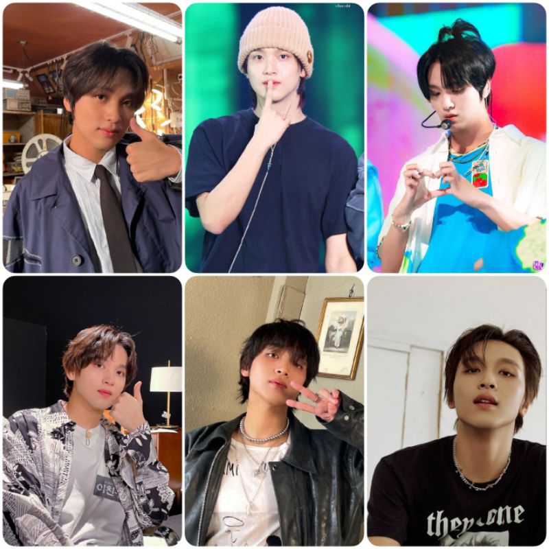 การ์ดรูปถ่าย Haechan เต็มรูปแบบ NCT DREAM