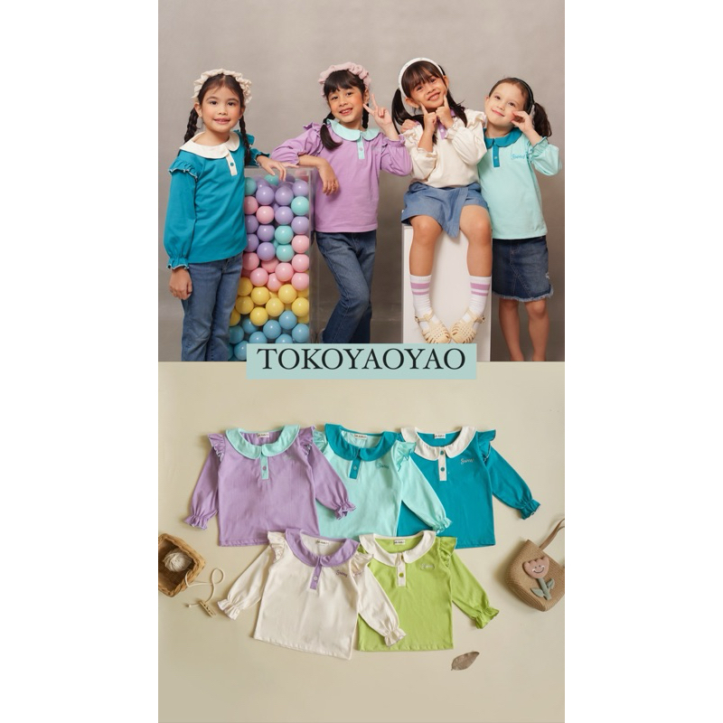 YAOYAO SWEET TOP LONG - เสื้อแขนยาวเด็กผู้หญิง
