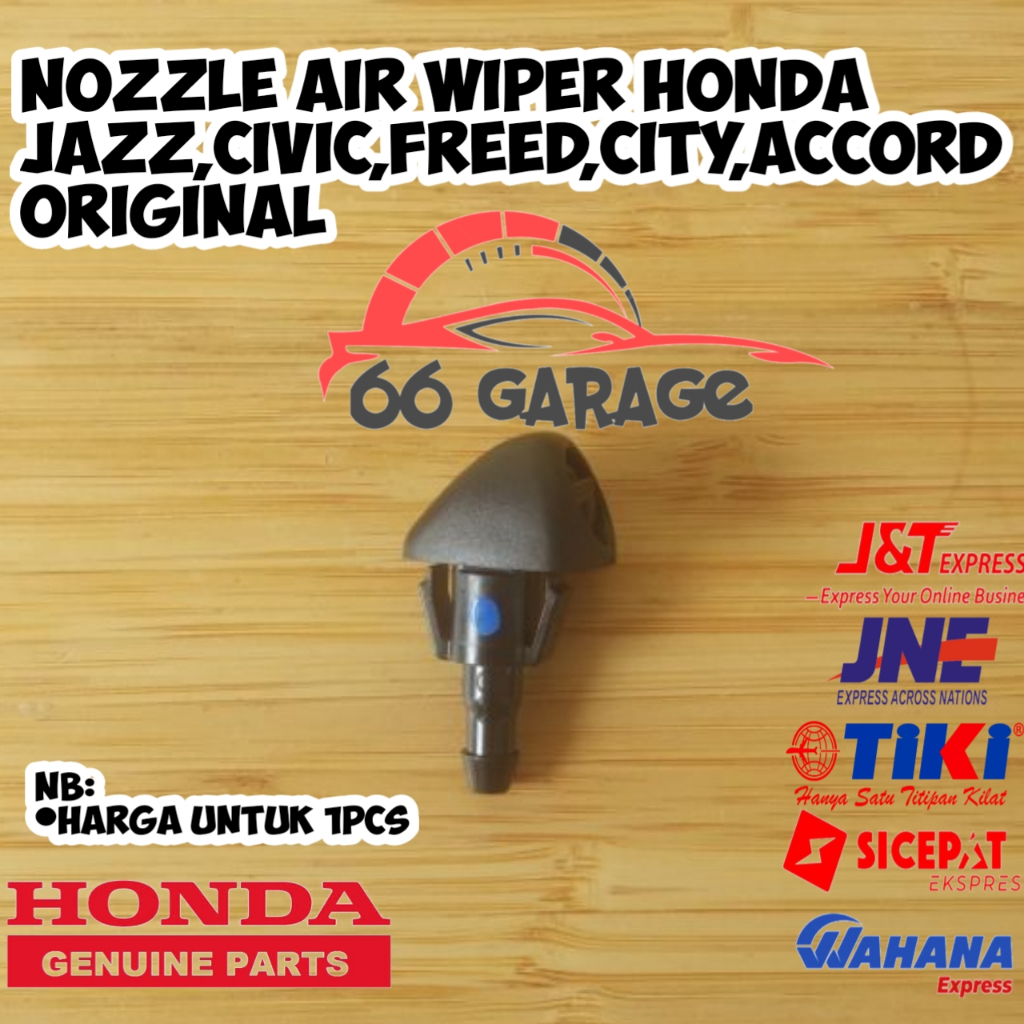 หัวฉีดหัวฉีดเครื่องซักผ้าสเปรย์น้ํา Wiper Honda Jazz City Civic Crv Stream Civic Accord Freed Brio M