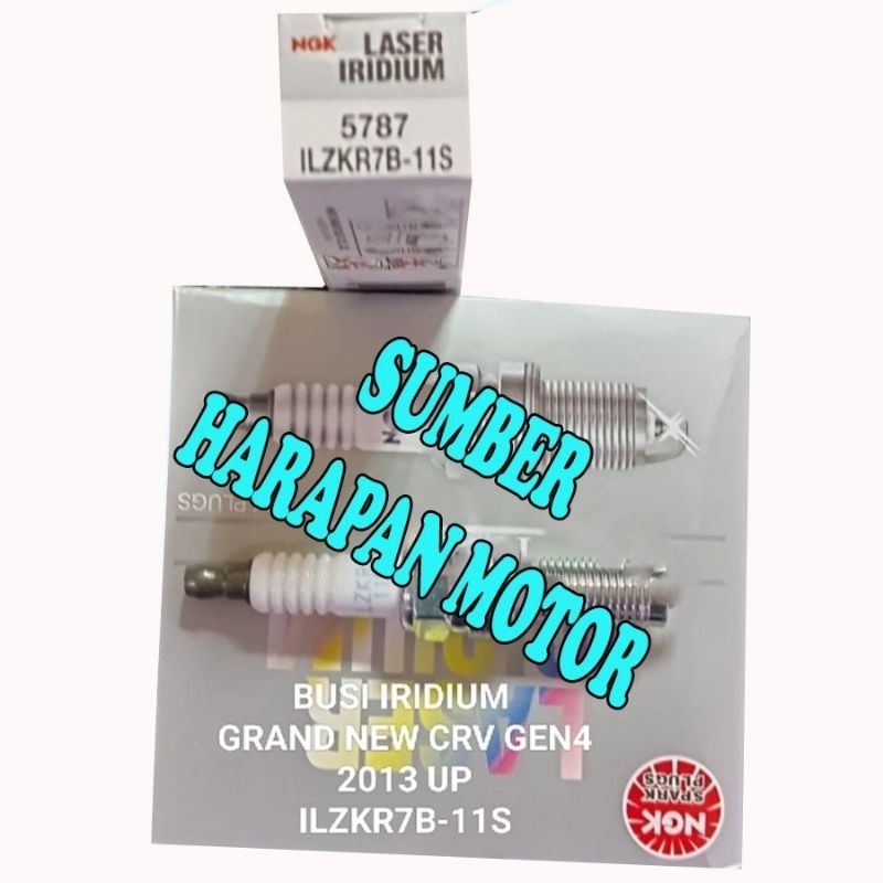 หัวเทียน IRIDIUM GRAND NEW CRV GEN4 2013 UP ILZKR7B-11S NGK