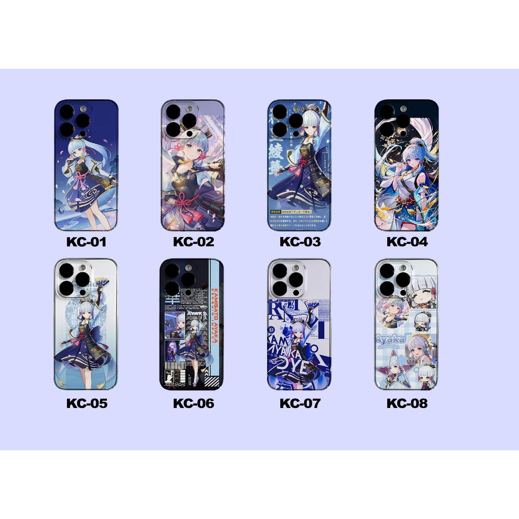 เคสโทรศัพท์ HP Genshin Impact Kamisato Ayaka มีจําหน่ายสําหรับโทรศัพท์ทุกประเภท