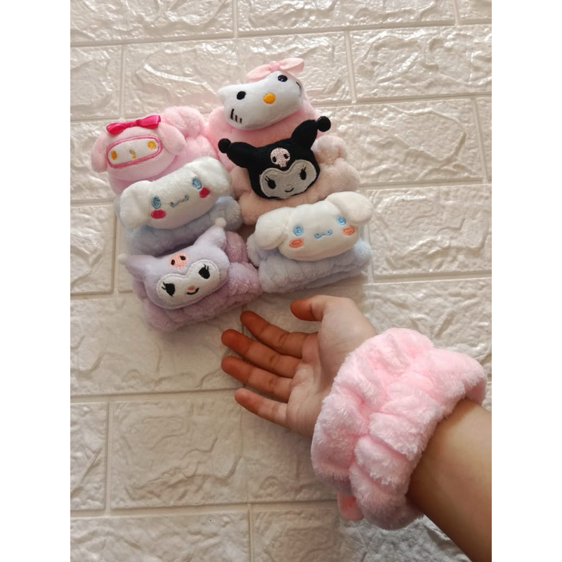 SANR*O 3D CHARACTER HAIR TIE 020312 FACE WASH ยาง