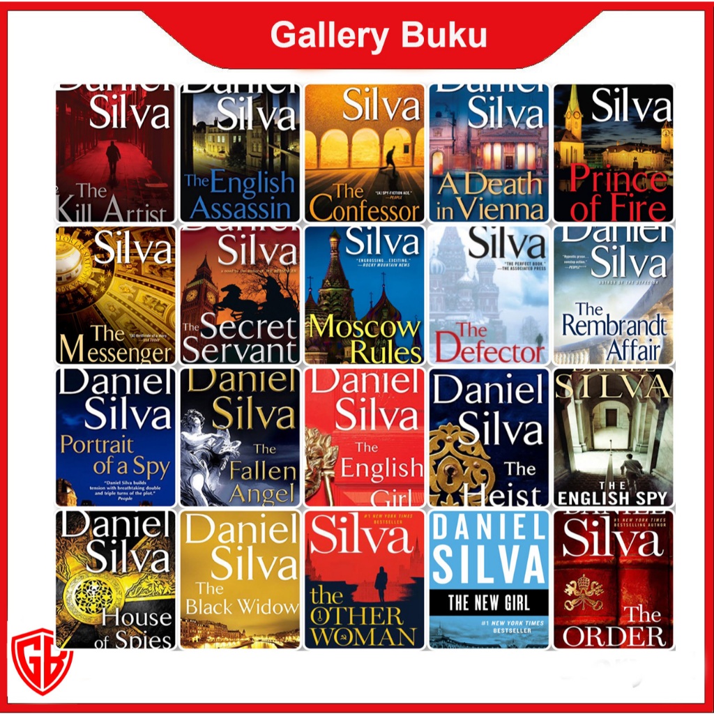 Gabriel Allon (24Book series) โดย Daniel Silva