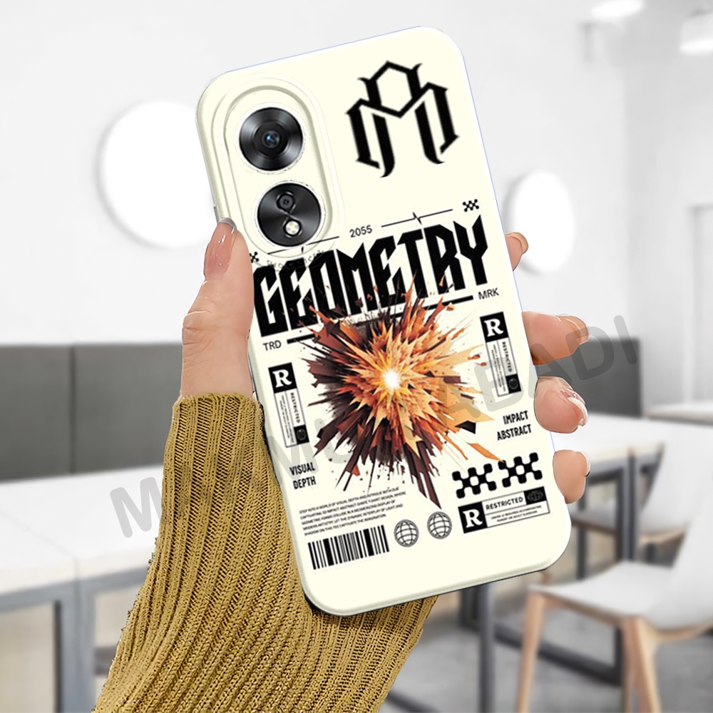 Case-Oppo-A60 A38 A18 A58 4G A78 4Gแฟชั่นล่าสุดกรณีHp Oppo A60 A38 A18 A58 4G A78 4Gล่าสุดปลอกHP Opp