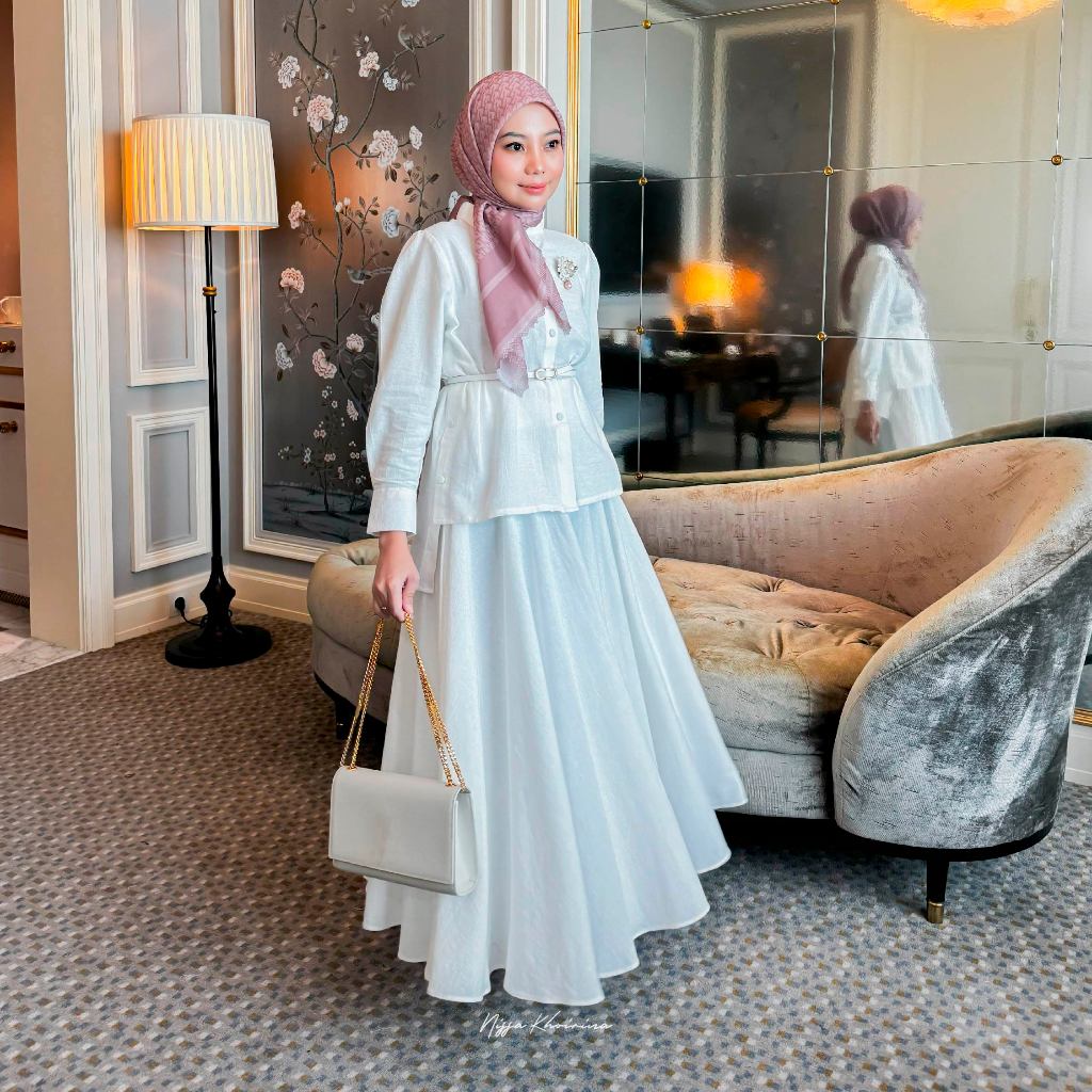 KEMEJA Bynissa - MERIDA - เสื้อ Merida - กระโปรง Merida - ชุดบนและล่าง - ชุดสตรี - ผ้าลินิน