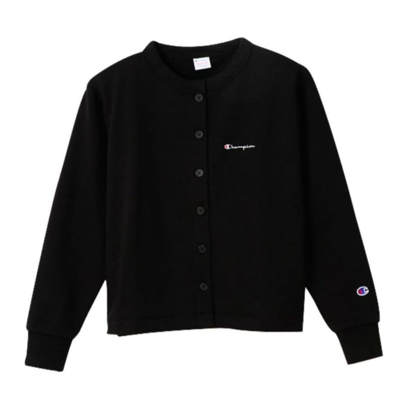 คาร์ดิแกน Crewneck MiniScript Girls Full Tag Label Camp*ons