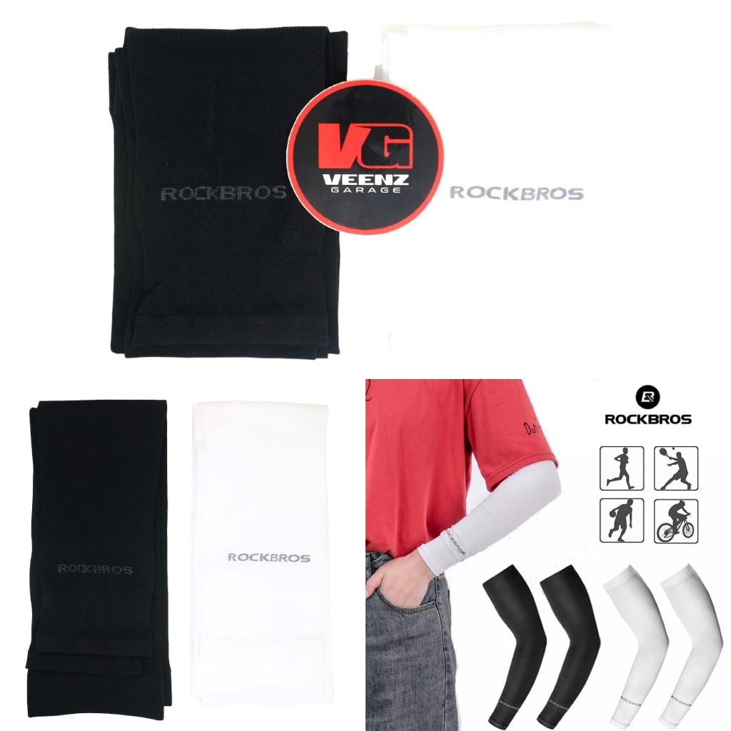 ROCKBROS XT9002 ปลอกแขนขี่จักรยาน ปลอกแขน UV