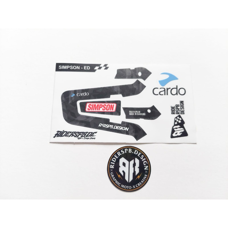 SIMPSON ED - สติ๊กเกอร์ DECAL SKIN COVER GARSKIN CARDO EDGE
