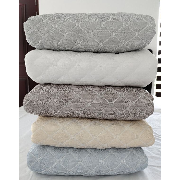 Still fresh BAG ARESS MATT PROTECTOR 4D COLOR THICK RAISED MATTRESS PROTECTOR BEDCOVER 4D