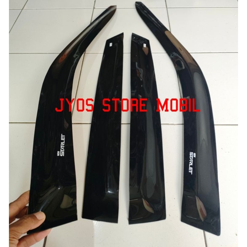 Toyota New Starlet Capsule 1990-1999 Slim Full Set 3M Water Gutter