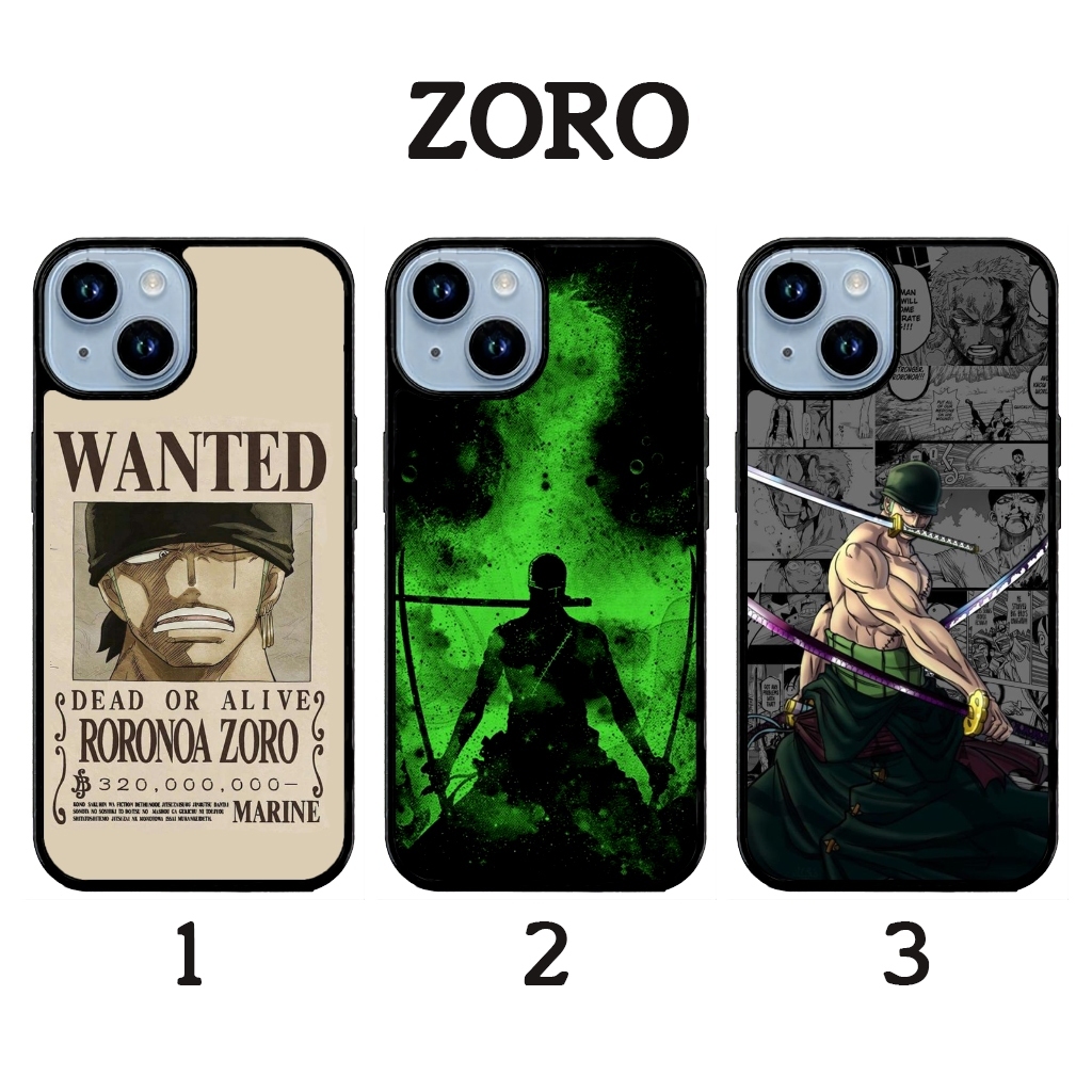 GLOSSY ZORO CASE - GLOSSY PREMIUM CASE (CASING) FASHION CASE สําหรับ ALL TYPES OF CELLPHONES (33)