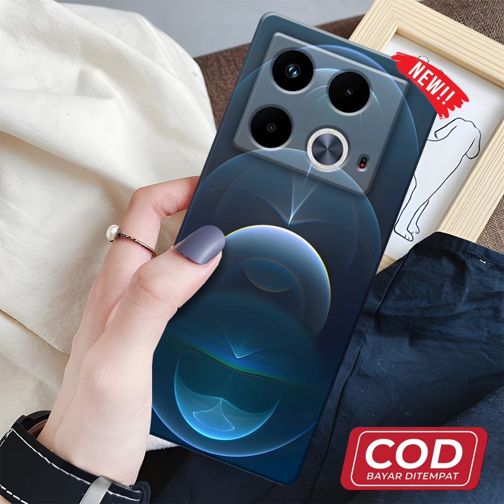 เคส Infinix Note 40s 4G Softcase ล่าสุด 2024 | เคสแฟชั่น IZORA {AB3} | เคสมาการองแบบยืดหยุ่น