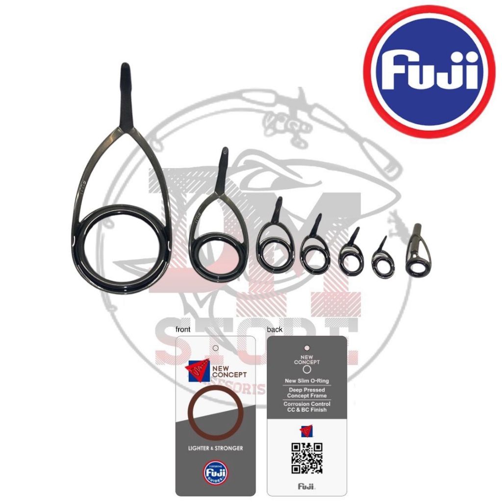 FUJI BCKLOG และ BCKTOG GUIDE RING - FUJI KSERIES GUIDE RING SET GALATAMA