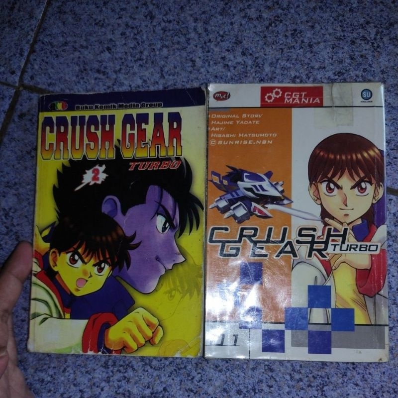 Comic Crush Gear Turbo 1 & 2 CGT CG