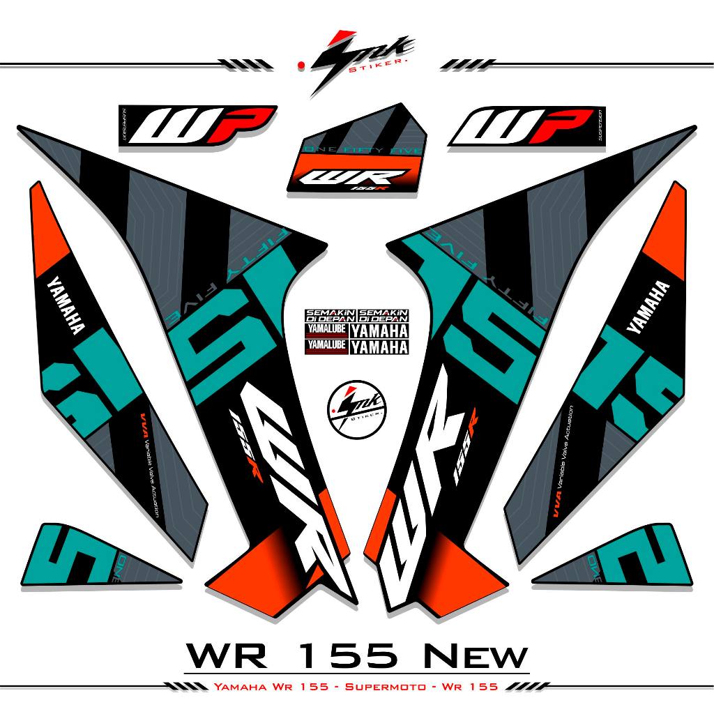 Yamaha WR 155 New List Body Striping WR155 สติ๊กเกอร์ Variation Yamaha WR Sticker WR 155 Striping Mo