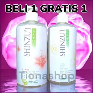 BELI 1 GRATIS 1 SABUN MANDI CAIR Shinjuwi Repack Refill PUMP 500ml