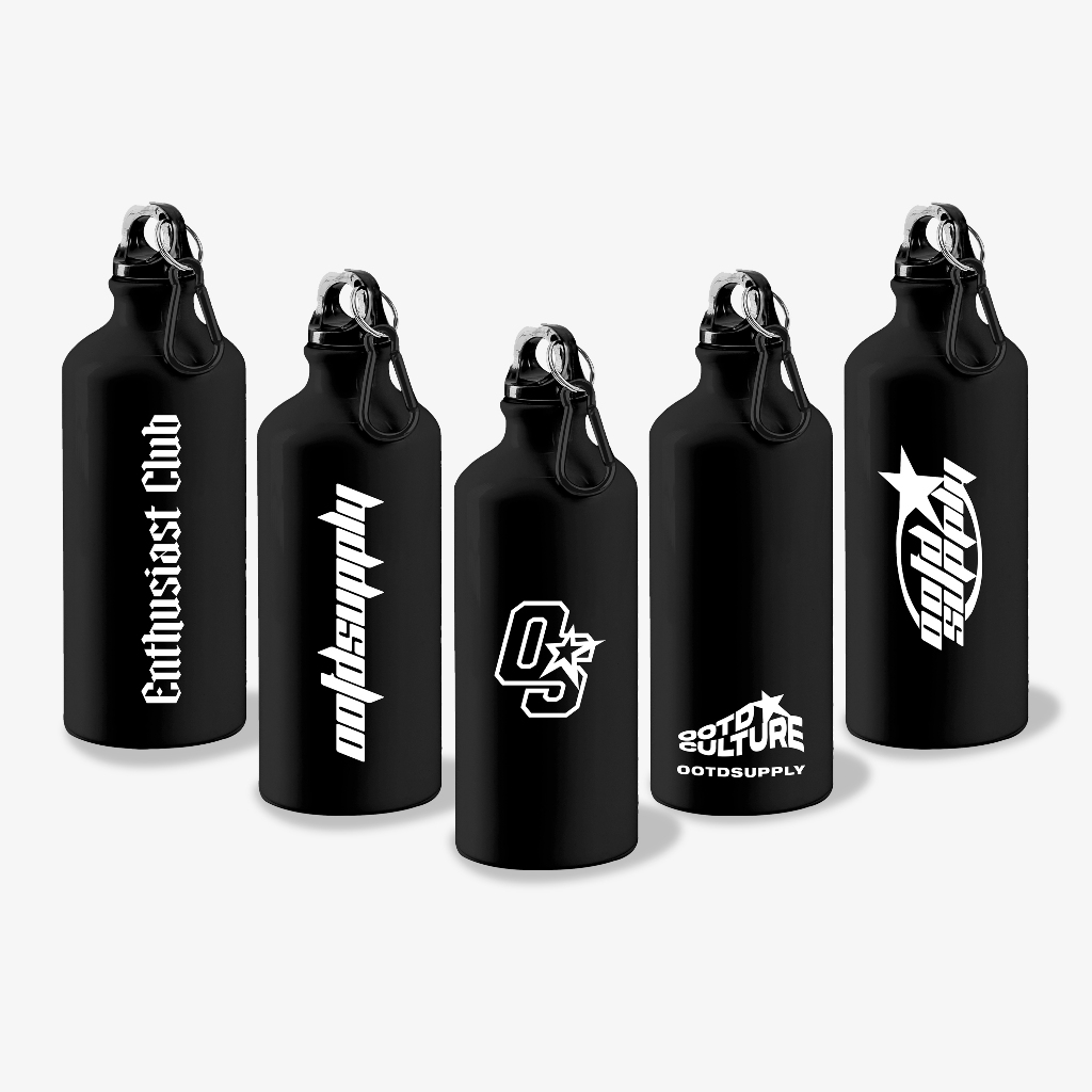OOTDSUPLY Tumbler สีดํา | แก้วน้ําสแตนเลส | ขวดน้ําดื่ม | TUMBLR TUMBLR