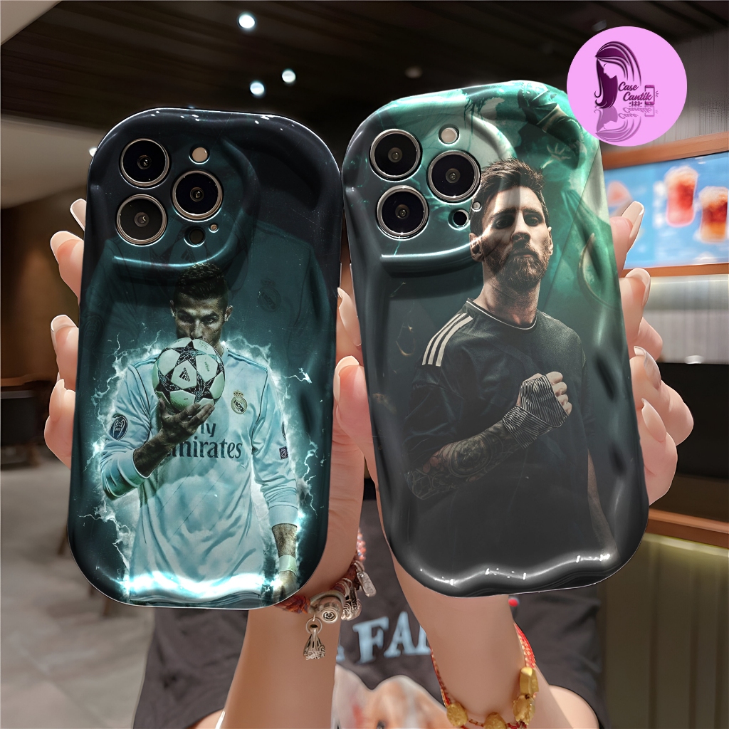 CUSTOM SOCCER CASING MELTING SOFTCASE สําหรับ M22 M32 M34 M54 4G 5G RENO 7Z 8T 10 4G C30 C30S C31 V2