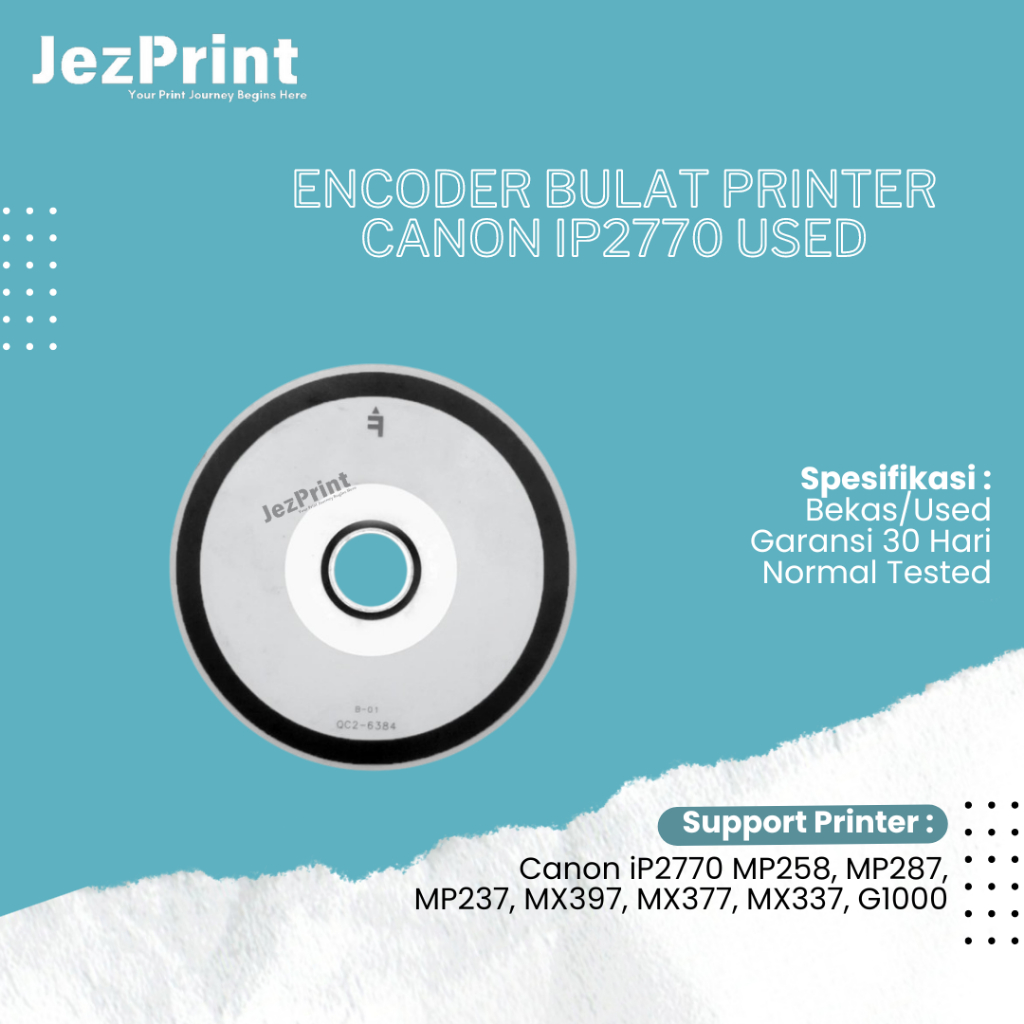 รอบ Encoder IP2770 mp258 mp287 Timing Disk 2770 IP2770 mp258 มือสอง