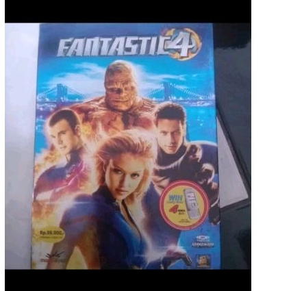 VCD Original Fantastic 4 Four Feat Chris Evans