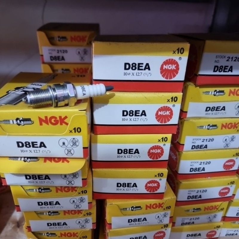แพ็คเกจ NGK D8EA SPARK PLUG 10 ชิ้น