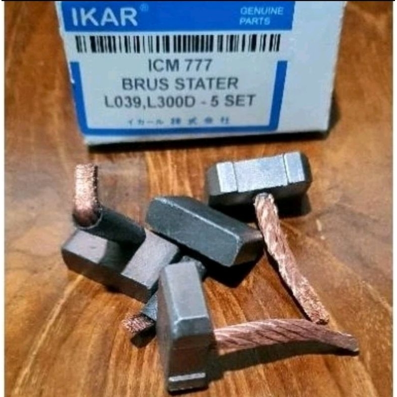 5 ชุด CARBON BRUSH STARTER/COOL CHARCOAL DYNAMO STARTER MITSUBISHI L300-Deel/L039/ 8x25x16/18 /ICM77