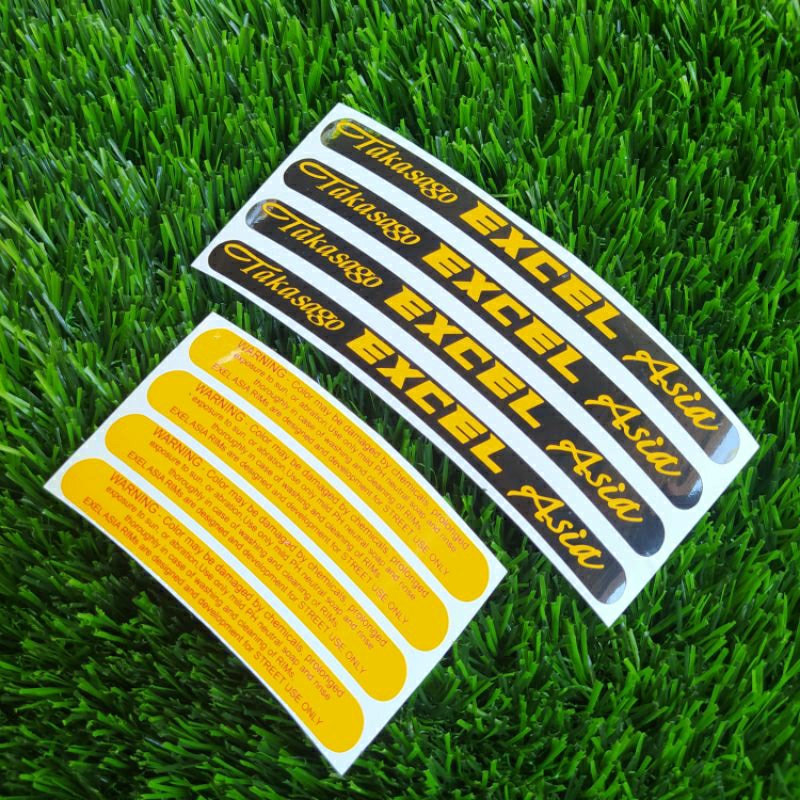 สติ๊กเกอร์ EXCEL ASIA TK RIM