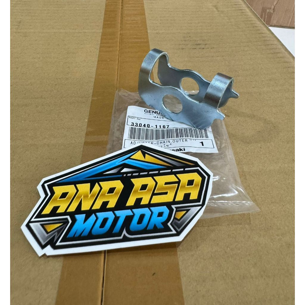 Kawasaki Ninja RR ใหม่ OLD ZX W175 W 175 ต่างหูแขนปรับโซ่เดิม - 33040-1167