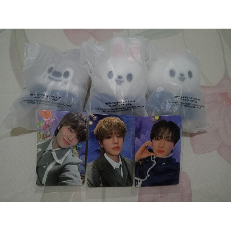 Stray Kids SKZOO Wolfchan Leebit Plush Mini 10 ซม. พร้อม POB Magic School Online