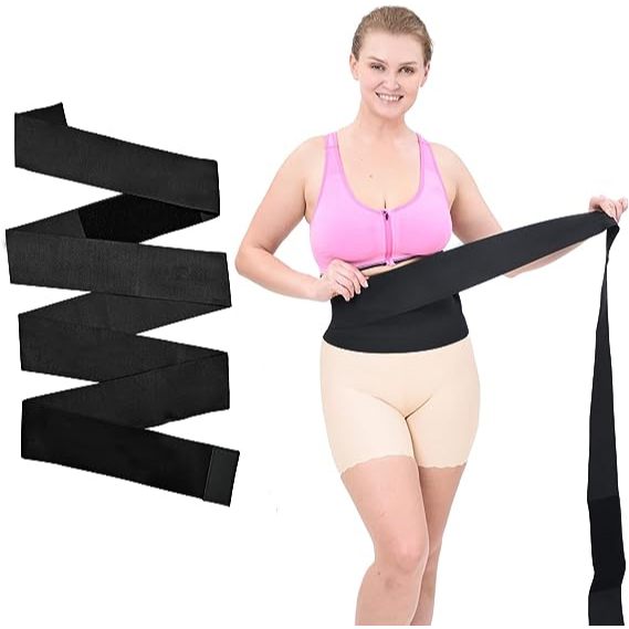 ส่วนลด Wrap Corset 4M, 6M Stagen Wrap Corset ลดกระเพาะอาหาร Octopus Childbirth Bengkung Stagen