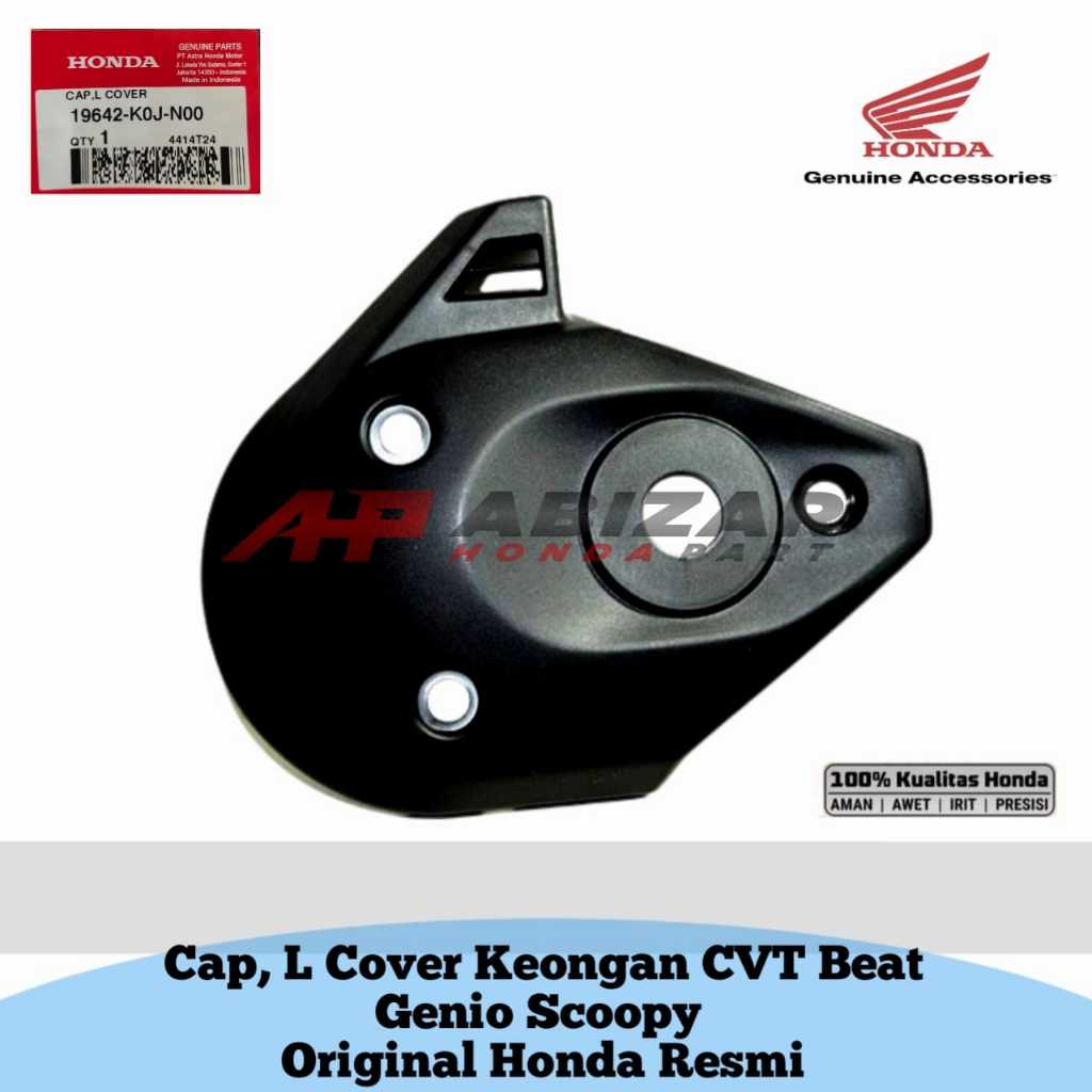 1962-K0J-N00 19642-K2F-N10 ฝาครอบ CVT CAP L ฝาครอบ Genio Beat K1A Scoopy K2F Original Honda อย่างเป็
