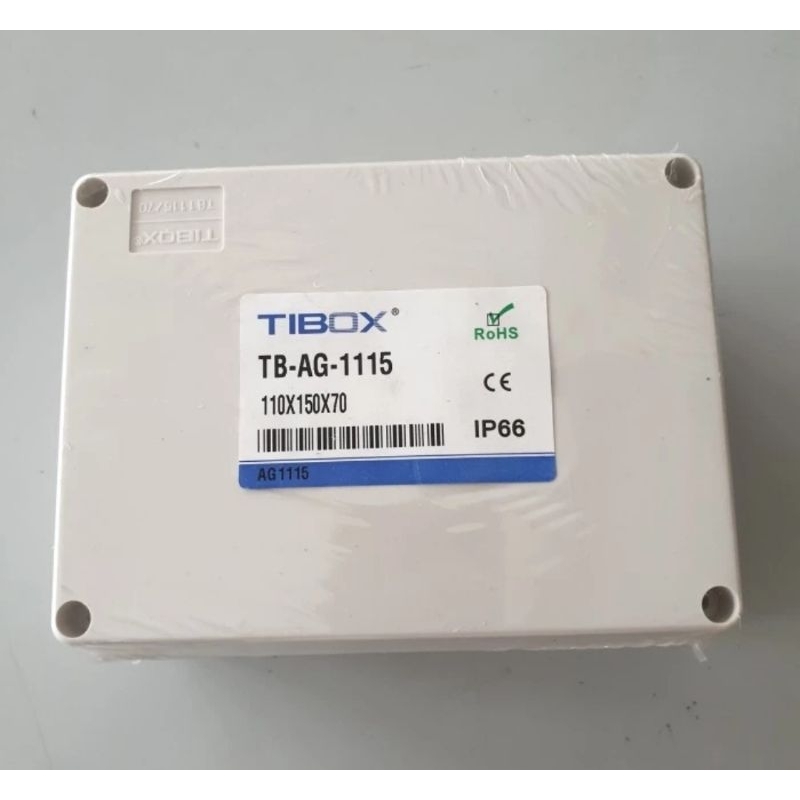 กล่องแยกแผง PVC TIBOX TB-AG-1115 110x150x70 IP66 110 x 150 x 70 มม. TIBOX