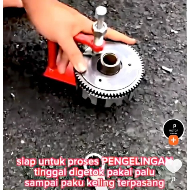 ตัวติดตามหมุดย้ําคลัตช์เปิดและเครื่องมือติดตั้งเล็บคลัตช์ - รูปที่ 3