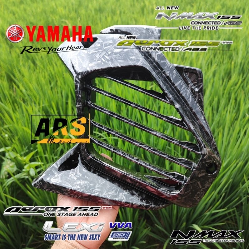 ฝาครอบหม้อน้ํา Nmax New/Old Aerox New/Old Lexi 125/155 Carbon WTP Forged Original