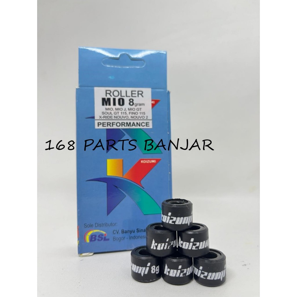 Koizumi Roller Only Performance / Racing Racing Racing ขนาด 8 กรัม Yamaha Mio J Mio GT Soul GT 115 F